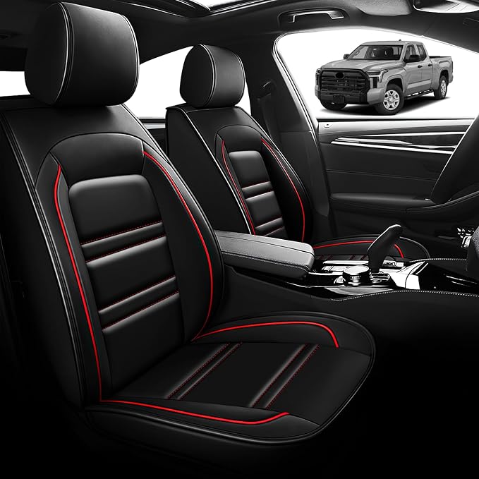 Seat Cover for Toyota Tundra 2000-2025 | Car Seat Covers Front Seats, - Image 2