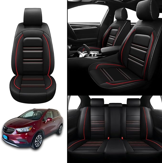 Seat Covers for Buick Encore 2013-2022 | 5-Seats Leather Seat Covers - Image 2