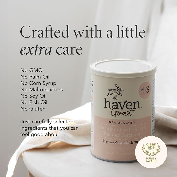 Haven Goat Toddler Formula, Grass Fed Whole Goat Milk Powder - Image 2