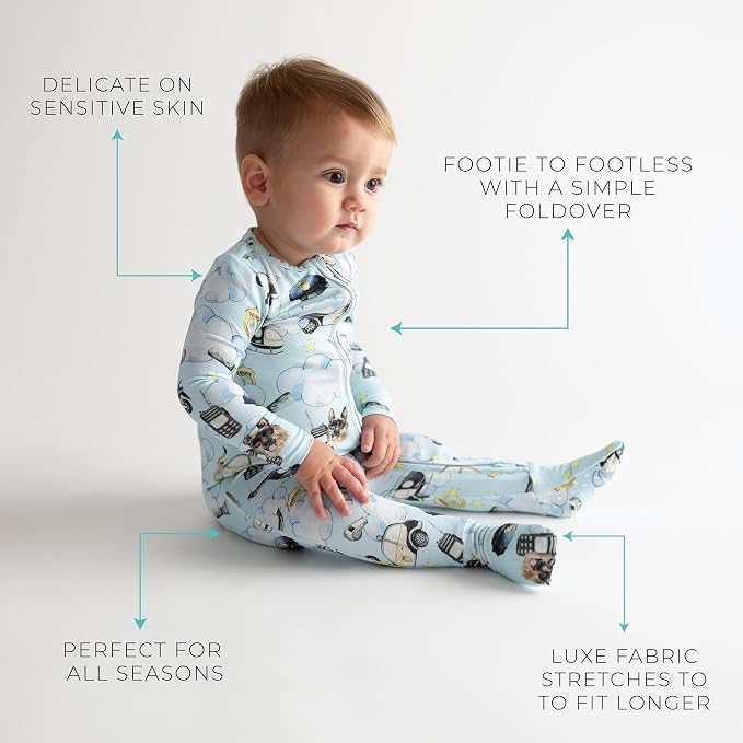 Posh Peanut Convertible Baby Sleepers - Image 7