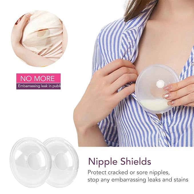 Milk Collector for Breastfeeding, Breast Shell & Milk Catcher, Reusable - Image 3
