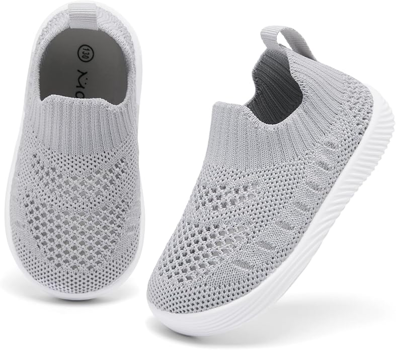 MORENDL Baby Toddler Walking Socks Non-Slip Breathable Unisex Casual Sneakers - Image 2