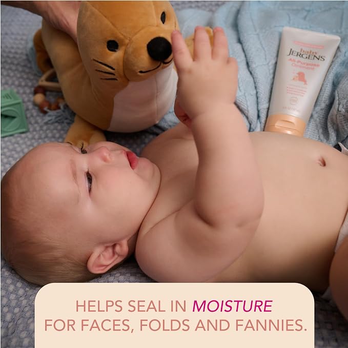 Jergens Baby All-Purpose Baby Ointment, Plant-Based Moisturizers, Petrolatum - Image 2