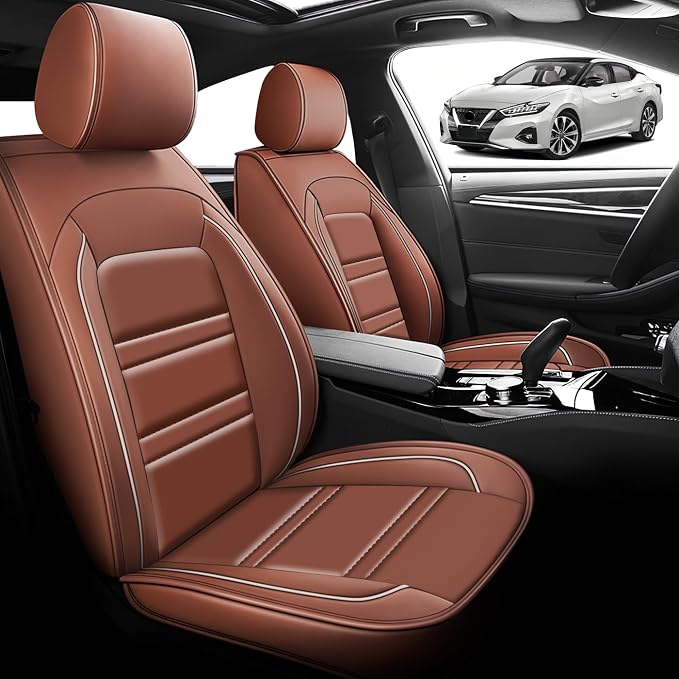 Seat Cover for Nissan Car Maxima 1999-2023 | Car Seat Covers Front Seats - Image 2