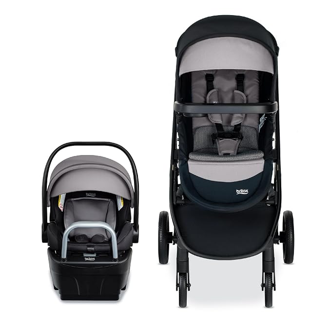 Britax Willow Brook S+ Baby Travel System, Infant Car Seat and Stroller Combo - Image 9