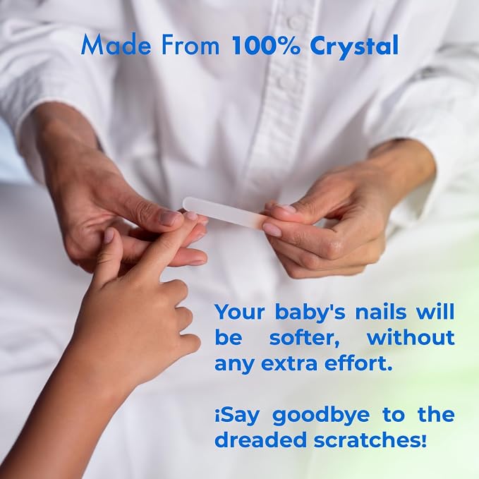 Crystal Baby Nail File 2 in, Gentle and Safe - Image 5
