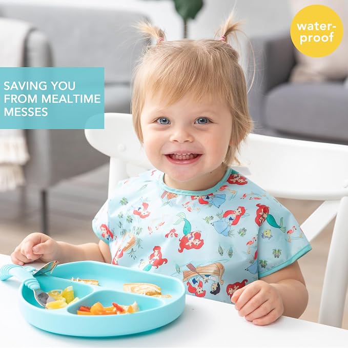 Bumkins Bibs - Toddler Bibs, Waterproof, Large - Image 2