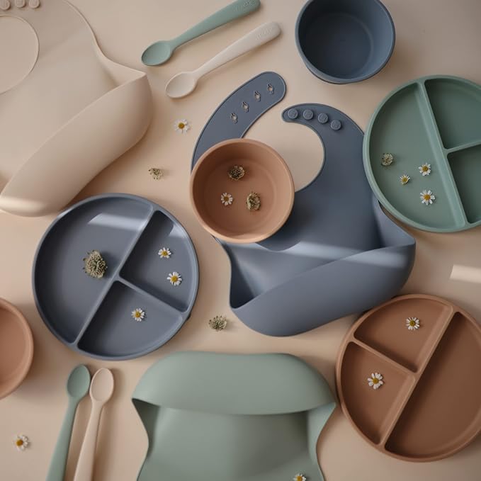 mushie Silicone Suction Plate | BPA-Free Non-Slip Design - Image 3
