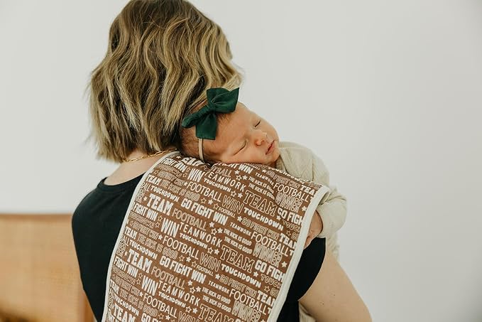 Copper Pearl Premium Baby Burp Cloths - Image 6