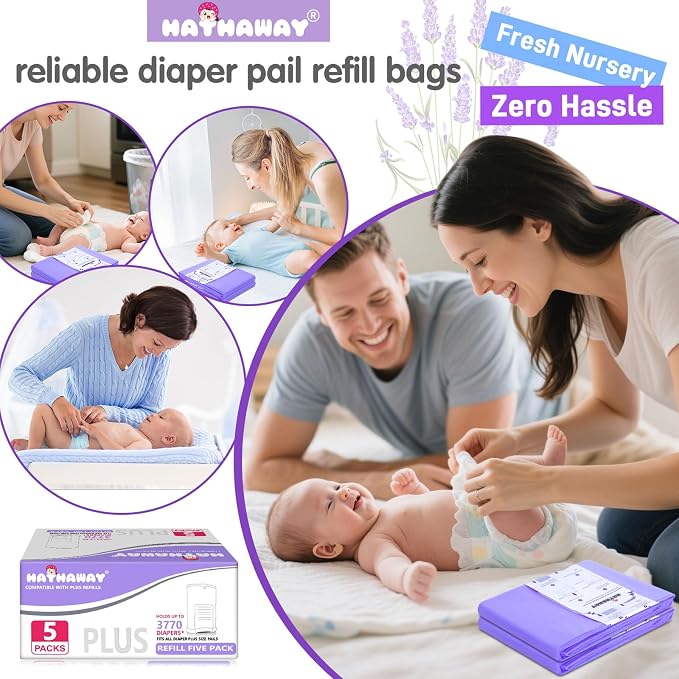 Diaper Pail Refill Bags Compatible - Image 6