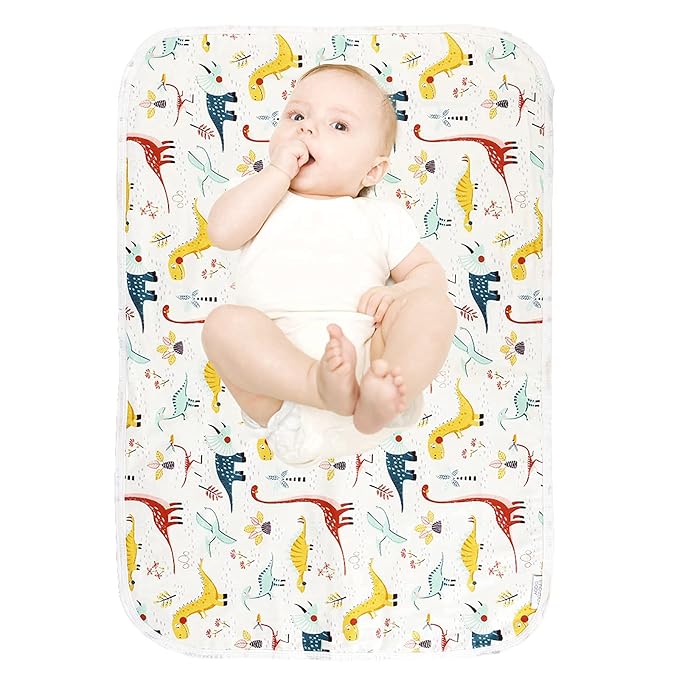 Baby Diaper Changing Pad, 21 5/8" x 31.5" Waterproof Changing Pad Liners 2Pack by PHOEBUSBABY