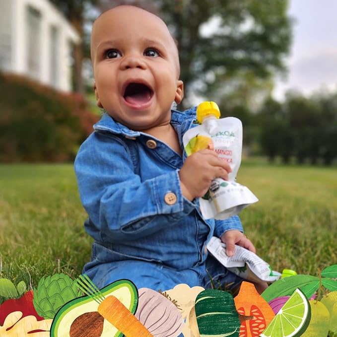 Kekoa Foods Mango Paprika Baby Food Purée | 100% USDA Certified-Organic - Image 5
