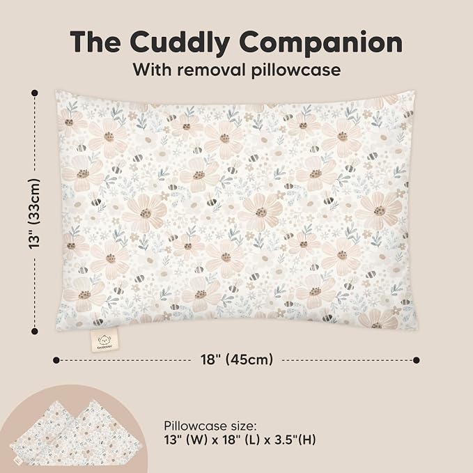 Toddler Pillow with Pillowcase - Image 4