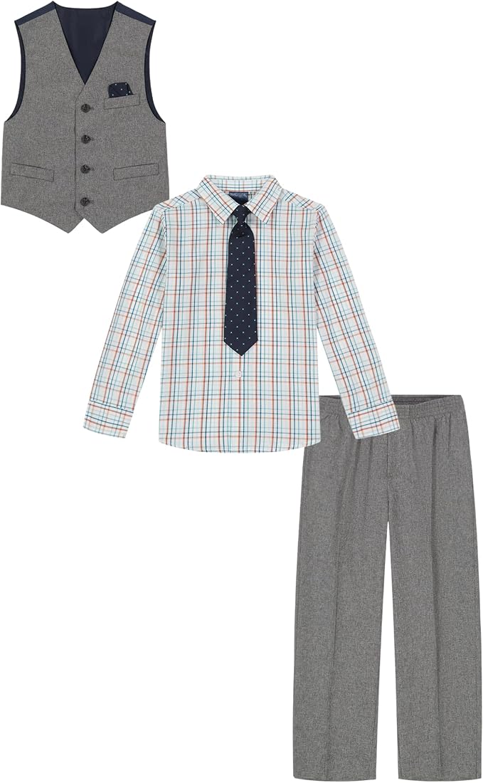 Nautica Boys' 4-Piece Formal Suit Set - Image 2