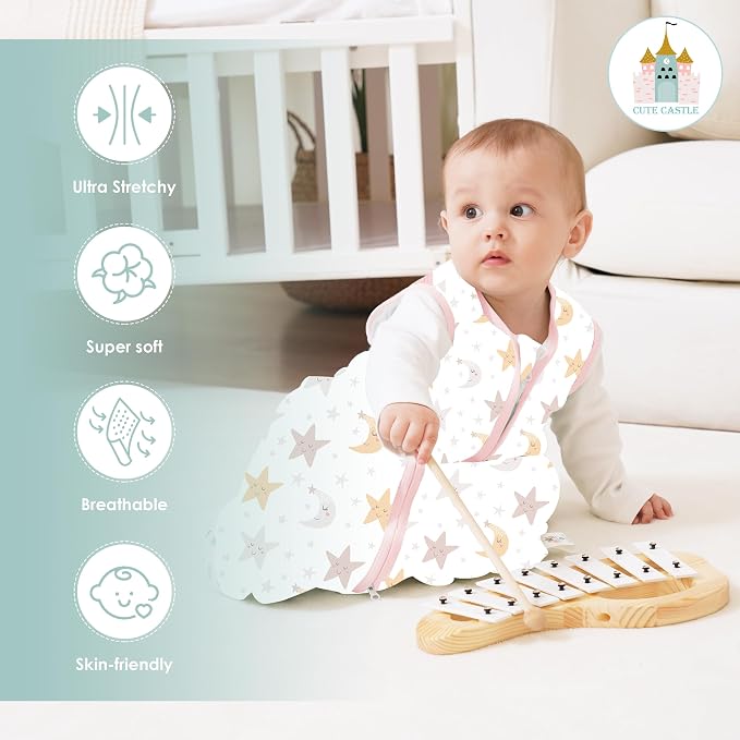 Cute Castle Baby Sleep Sack 12-18 Months - Image 2