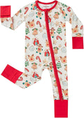 pureborn Baby Infant Boys Girls Sleeper Snug Fit Viscose from Bamboo Pajamas by pureborn