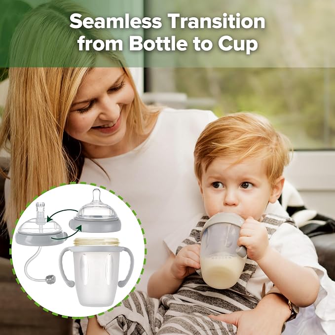 haakaa Weighted Straw Sippy Cup - Image 3