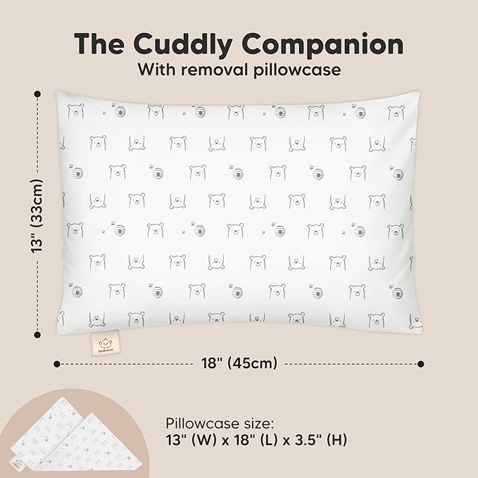 Toddler Pillow with Pillowcase - Image 4