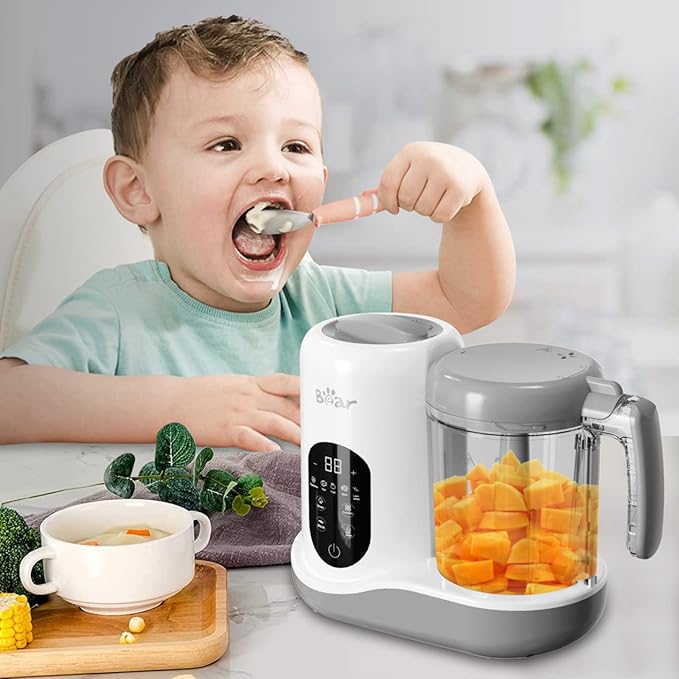 BEAR 2024 Baby Food Maker | One Step Baby Food Processor Steamer Puree Blender - Image 7