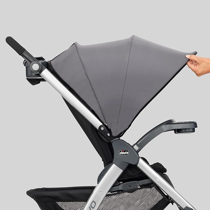 Chicco Bravo 3-in-1 Trio Travel System, Bravo Quick-Fold Stroller - Image 5
