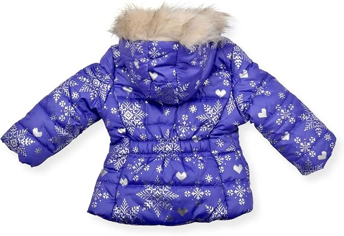 Arctic Quest Little Girls Bib Snow Pants and Ski Jacket Water-Resistant Snowsuit - Image 5