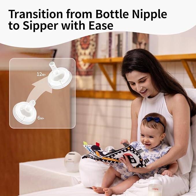 Pigeon Natural Weaning Silicone Sipper Conversion Kit - Image 2