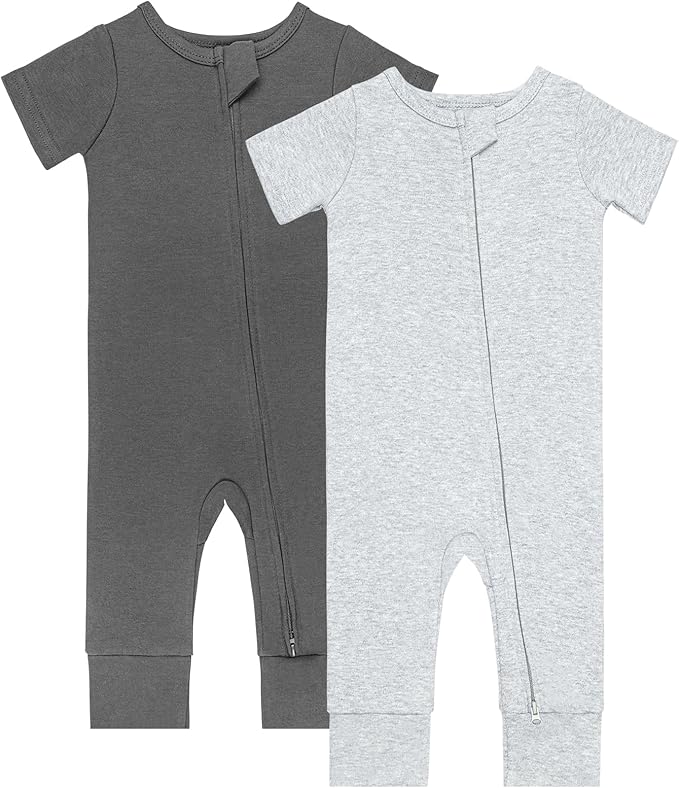 GUISBY Footless Short Sleeve Baby Pajamas by GUISBY