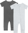 GUISBY Footless Short Sleeve Baby Pajamas by GUISBY