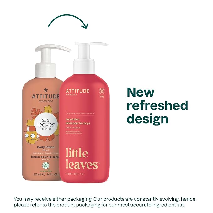 ATTITUDE Body Lotion for Kids, EWG Verifed Moisturizer, Dermatologically Tested - Image 2
