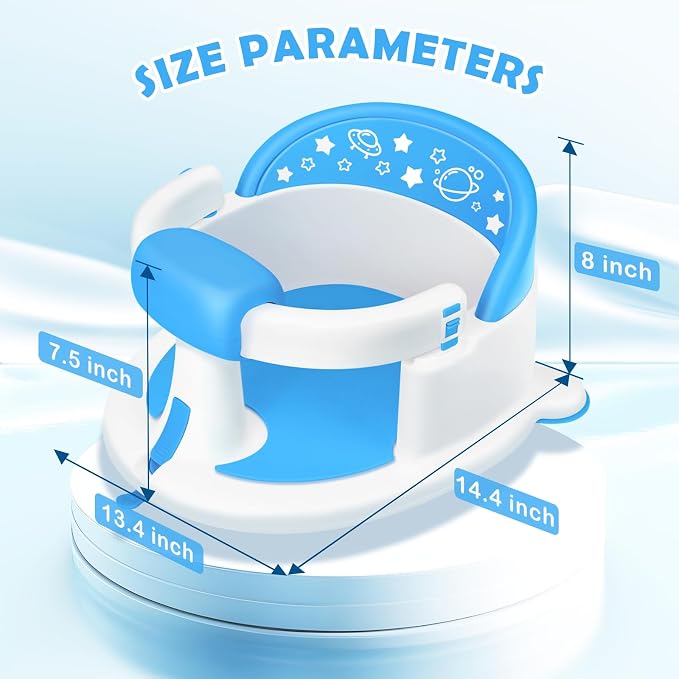 Baby Bath Seat for Babies 6 Months & up, Baby Bath Seat, Non-Slip Toddler Bath - Image 6