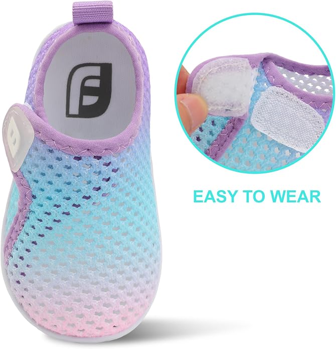 JOINFREE Baby Toddler Water Shoes Boys Girls Sandals Barefoot Kids Breathable - Image 2