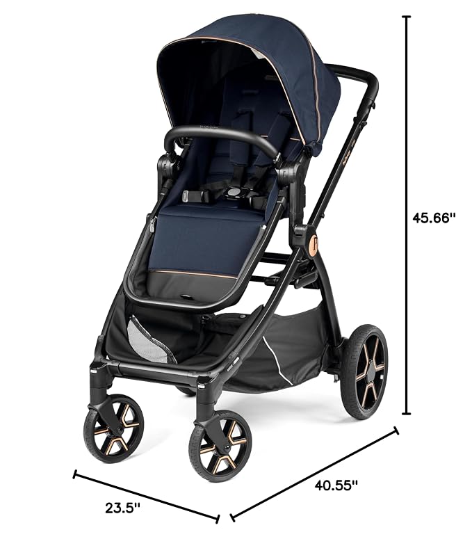 Peg Perego Ypsi – Compact Single to Double Stroller – Compatible - Image 6