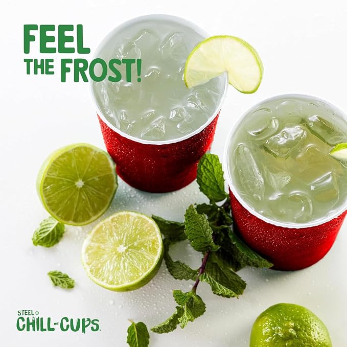 16 oz. Party Cups, Sturdy & Durable, Disposable and 100% Recyclable, Made in USA - Image 7