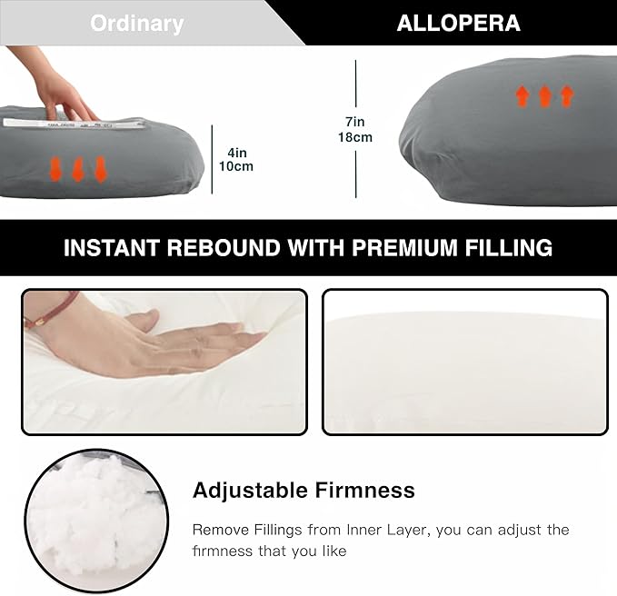 Pregnancy Pillow, Full Body Maternity Pillow 57 inch, - Image 5