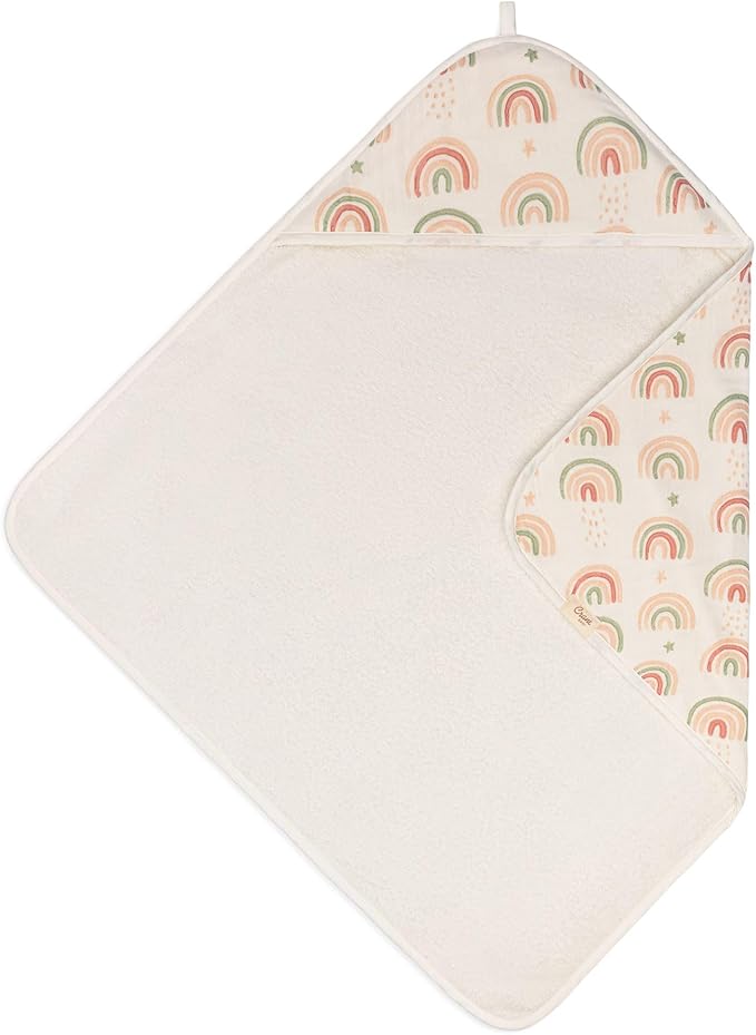 Crane Baby Hooded Towel, 100% Cotton & Terry Cloth Hooded Baby Towels by CraneBaby