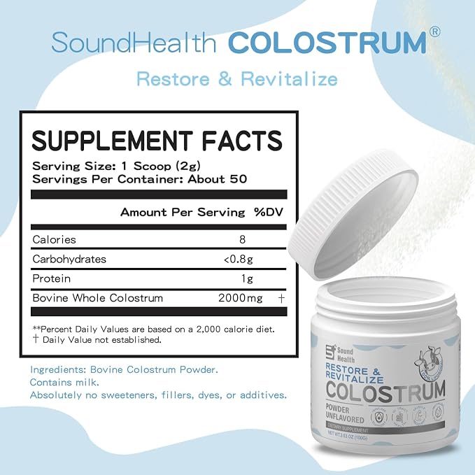 Colostrum Supplement Powder for Humans - Image 2