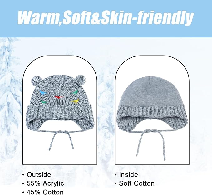 BAVST Baby Beanie Hat for Winter - Image 4