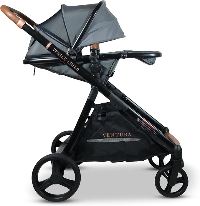 Venice Child Ventura Sit-n-Stand Convertible Stroller, Package 1 by Venice+Child