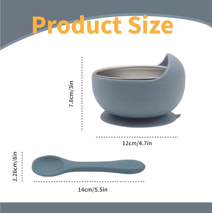 Silicone Baby Bowl Feeding Set – 12-Piece Set - Image 6