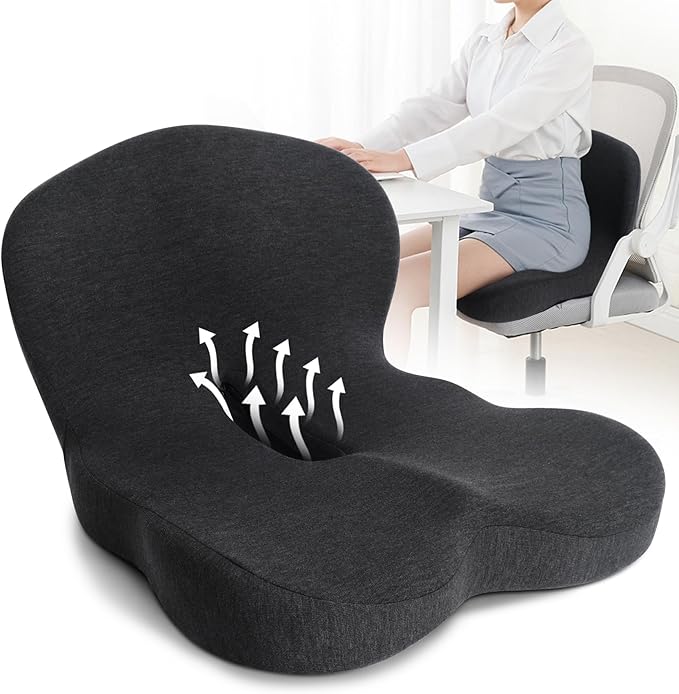 Memory Foam Seat Cushion, Chair Cushion by SCEDREAM