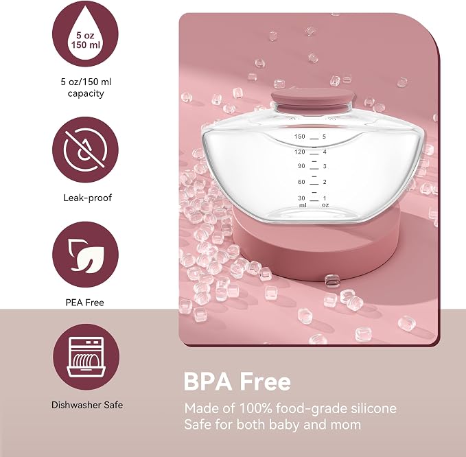 2 Pack Breastmilk Pump Storage Bottles Compatible - Image 5