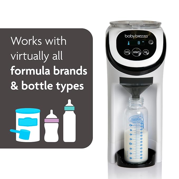 Baby Brezza Formula Pro Mini Baby Formula Mixer Machine Fits Small Spaces and - Image 4