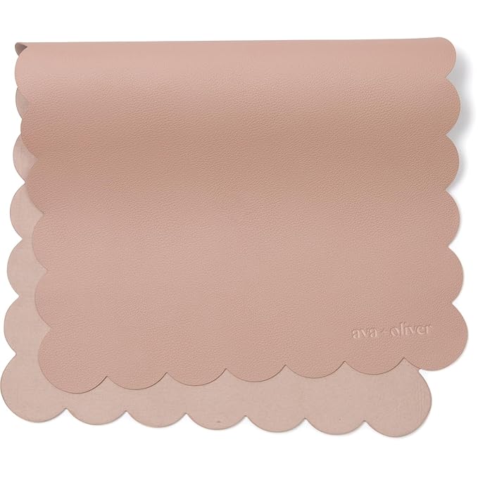 Ava + Oliver Vegan Leather Baby Changing Mat by avaoliver