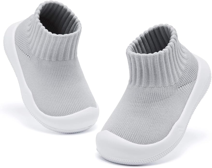 Eashi Baby Boy Girl Non-Skid Indoor Infant Walking Shoes Breathable Warm - Image 2