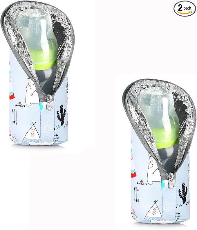 Accmor Baby Bottle Tote Bags, Insulated Breastmilk Cooler Bag, Nursing Bottle by Accmor