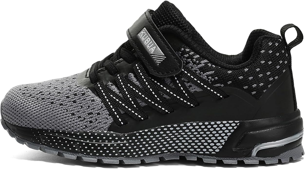 KUBUA Kids Sneakers for Boys Girls Running Tennis Shoes Lightweight Breathable - Image 7