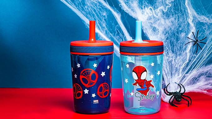 Zak Designs Marvel Spider-Man Kelso Toddler Cups - Image 9