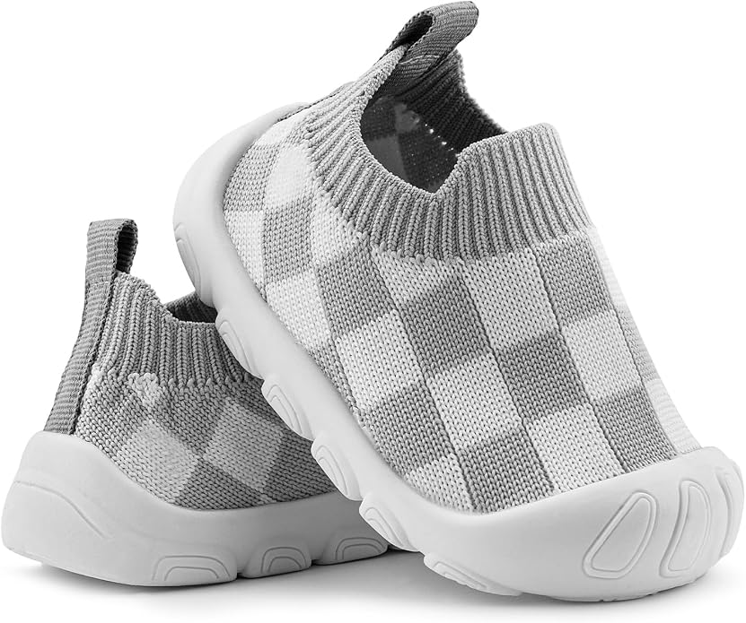 Baby Walking Shoes Toddler Girl Boy Soft Sole Breathable Cotton Canvas Shoes by Charrost