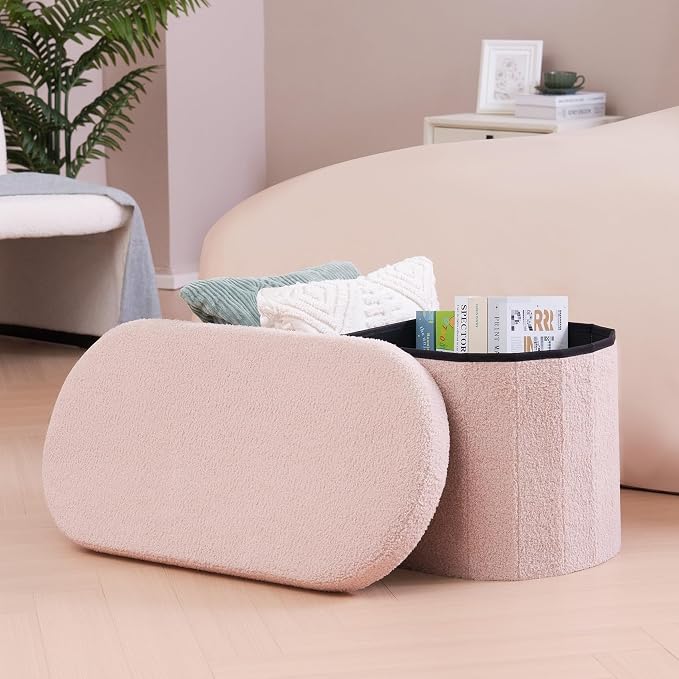 B FSOBEIIALEO Ottoman with Storage - Image 2