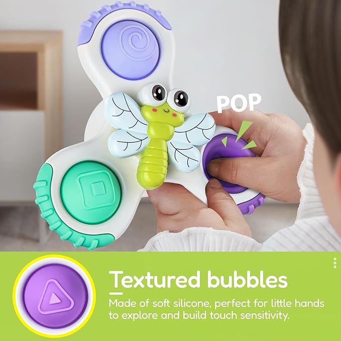 ALASOU 3PCS Pop Suction Cup Spinner Toys - Image 6